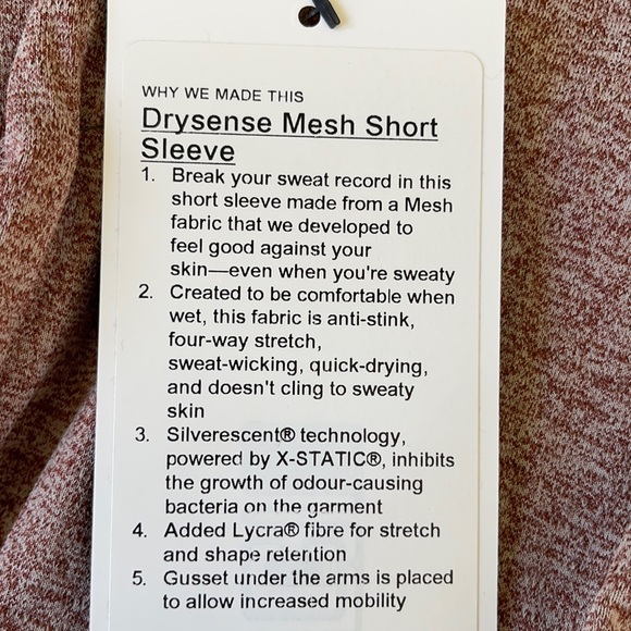 Lululemon deysense mesh short sleeve - Picture 7 of 7